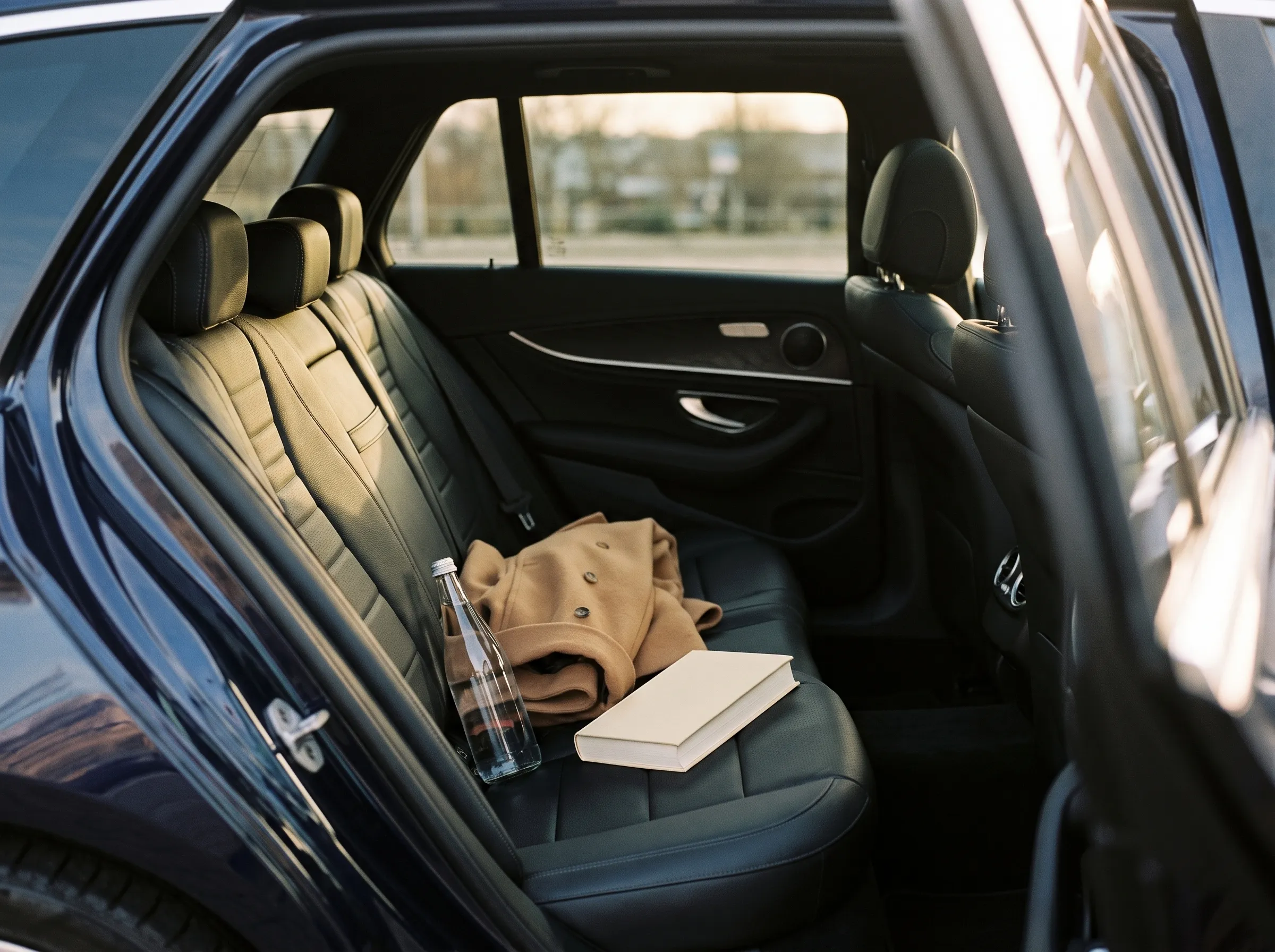The rear cabin of the E-Class Estate